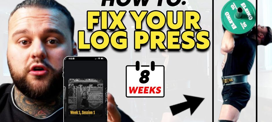 How To Improve Log Press For Strongman